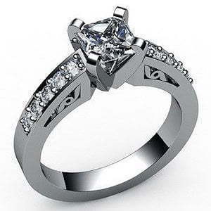 Помолвочное кольцо из Белое золото от Ювелирный салон Jewelry & Diamonds 1