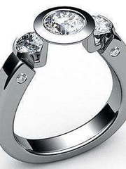 Помолвочное кольцо из Белое золото от Ювелирный салон Jewelry & Diamonds 1