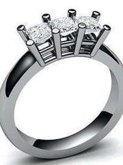 Помолвочное кольцо из Белое золото от Ювелирный салон Jewelry & Diamonds 1