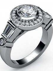 Помолвочное кольцо из Белое золото от Ювелирный салон Jewelry & Diamonds 1