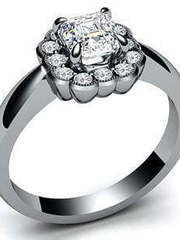 Помолвочное кольцо из Белое золото от Ювелирный салон Jewelry & Diamonds 1