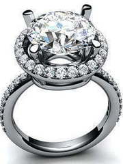 Помолвочное кольцо из Белое золото от Ювелирный салон Jewelry & Diamonds 1