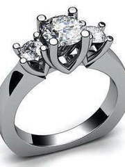 Помолвочное кольцо из Белое золото от Ювелирный салон Jewelry & Diamonds 1