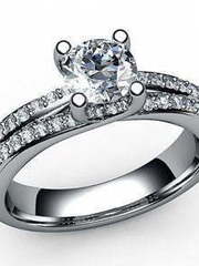 Помолвочное кольцо из Белое золото от Ювелирный салон Jewelry & Diamonds 1