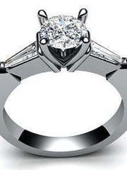 Помолвочное кольцо из Белое золото от Ювелирный салон Jewelry & Diamonds 1