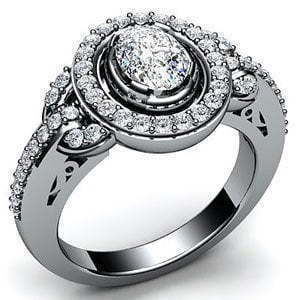 Помолвочное кольцо из Белое золото от Ювелирный салон Jewelry & Diamonds 1