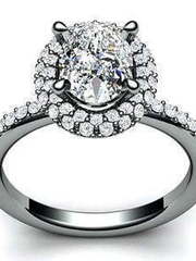 Помолвочное кольцо из Белое золото от Ювелирный салон Jewelry & Diamonds 1