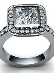 Помолвочное кольцо из Белое золото от Ювелирный салон Jewelry & Diamonds 1