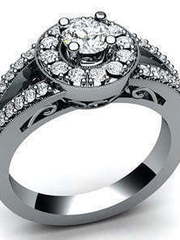 Помолвочное кольцо из Белое золото от Ювелирный салон Jewelry & Diamonds 1