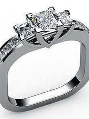 Помолвочное кольцо из Белое золото от Ювелирный салон Jewelry & Diamonds 1