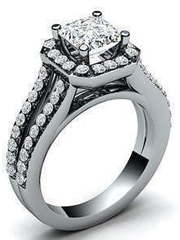 Помолвочное кольцо из Белое золото от Ювелирный салон Jewelry & Diamonds 1