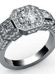 Помолвочное кольцо из Белое золото от Ювелирный салон Jewelry & Diamonds 1