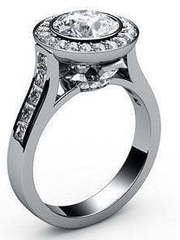 Помолвочное кольцо из Белое золото от Ювелирный салон Jewelry & Diamonds 1