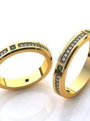 Обручальные кольца из Желтое золото от Ювелирный салон Jewelry & Diamonds 1