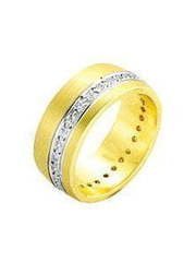 Обручальное кольцо из Комбинированные от Ювелирный салон Jewelry & Diamonds 1