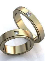 Обручальные кольца из Желтое золото от Ювелирный салон Jewelry & Diamonds 1