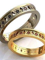 Обручальные кольца из Желтое золото от Ювелирный салон Jewelry & Diamonds 1