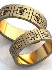 Обручальные кольца из Желтое золото от Ювелирный салон Jewelry & Diamonds 1