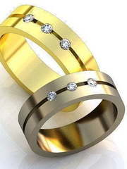 Обручальные кольца из Желтое золото от Ювелирный салон Jewelry & Diamonds 1