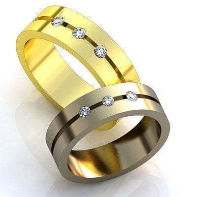 Обручальные кольца из Желтое золото от Ювелирный салон Jewelry & Diamonds 1