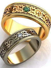 Обручальные кольца из Желтое золото от Ювелирный салон Jewelry & Diamonds 1