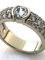 Помолвочное кольцо из Белое золото от Ювелирный салон Jewelry & Diamonds 1