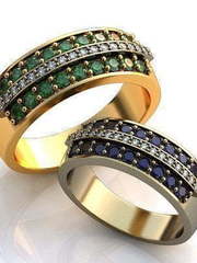 Обручальные кольца из Желтое золото от Ювелирный салон Jewelry & Diamonds 1