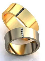 Обручальные кольца из Желтое золото от Ювелирный салон Jewelry & Diamonds 1