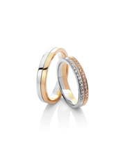 Обручальное кольцо 28-016 из Комбинированные от Ювелирный салон Vasilev and Kulagin 2