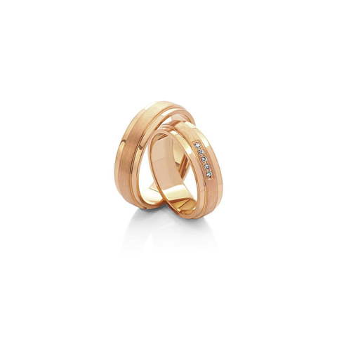 Обручальное кольцо 33-308 из Розовое (красное) золото от Ювелирный салон Vasilev and Kulagin 1