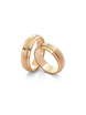 Обручальное кольцо 33-308 из Розовое (красное) золото, Комбинированные от Ювелирный салон Vasilev and Kulagin 1