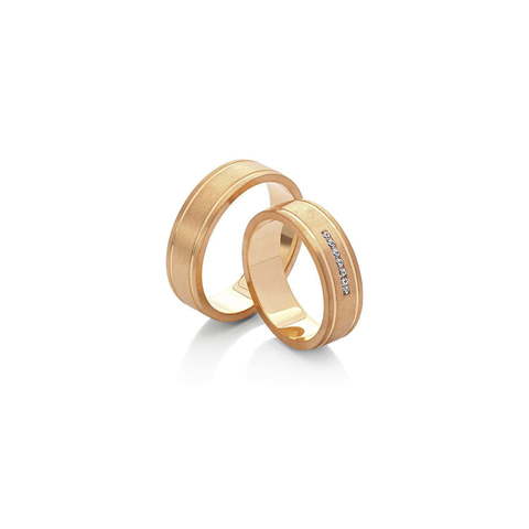 Обручальное кольцо 33-314 из Розовое (красное) золото от Ювелирный салон Vasilev and Kulagin 1