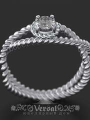 Помолвочное кольцо VGPKP0105 из Платина от Ювелирный Дом Версаль 1