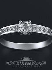 Помолвочное кольцо VGPKP0091 из Платина от Ювелирный Дом Версаль 1