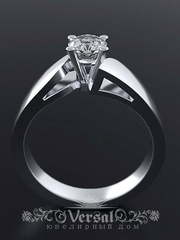Помолвочное кольцо VGPKP0048 из Платина от Ювелирный Дом Версаль 1