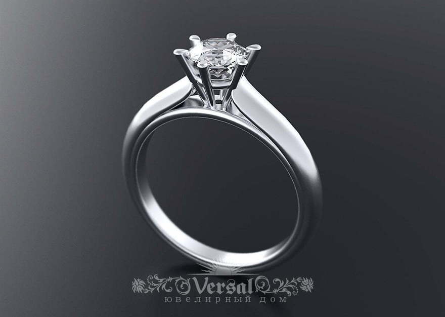 Помолвочное кольцо VGPKP0044 из Платина от Ювелирный Дом Версаль 2