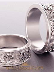 Обручальные кольца VGOK0197 из Белое золото от Ювелирный Дом Версаль 1