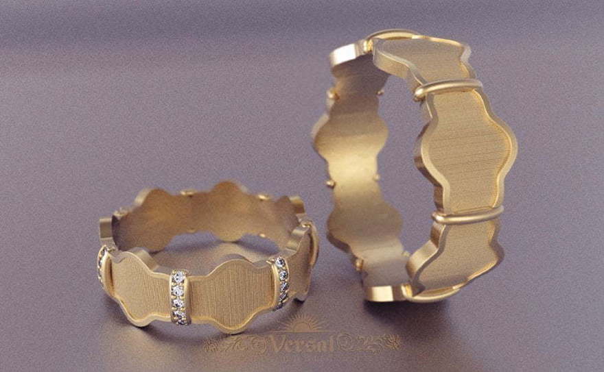 Обручальные кольца VGOK0184 из Желтое золото от Ювелирный Дом Версаль 1