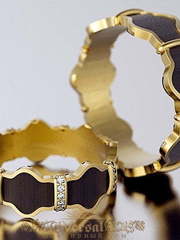 Обручальные кольца VGOK0184 из Желтое золото от Ювелирный Дом Версаль 2