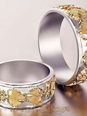 Обручальные кольца VGOK0201 из Комбинированные от Ювелирный Дом Версаль 1