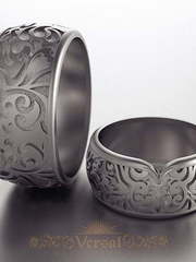 Обручальные кольца VGOK0135 из Белое золото, Платина от Ювелирный Дом Версаль 1
