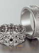 Обручальные кольца VGOK0110 из Белое золото, Платина от Ювелирный Дом Версаль 2