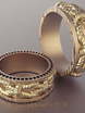 Обручальные кольца VGOK0154 из Комбинированные от Ювелирный Дом Версаль 4
