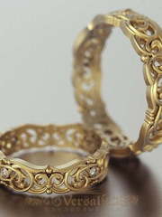 Обручальные кольца VGOK0158 из Желтое золото от Ювелирный Дом Версаль 1