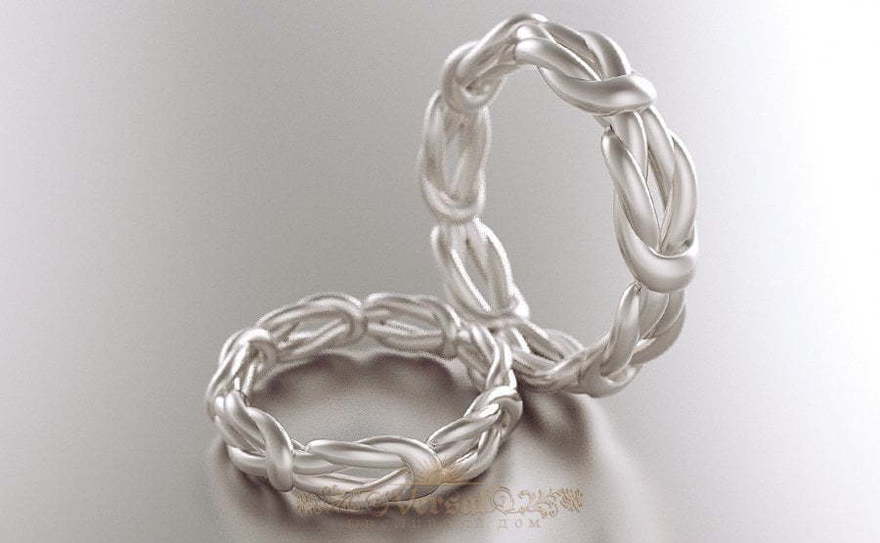 Обручальные кольца VGOK0180 из Белое золото, Платина от Ювелирный Дом Версаль 3