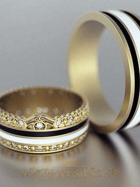 Обручальные кольца VGOK0132 из Желтое золото от Ювелирный Дом Версаль 1