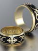 Обручальные кольца VGOK0082 из Белое золото, Желтое золото, Платина от Ювелирный Дом Версаль 3