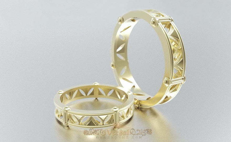 Обручальные кольца VGOK0198 из Желтое золото от Ювелирный Дом Версаль 1