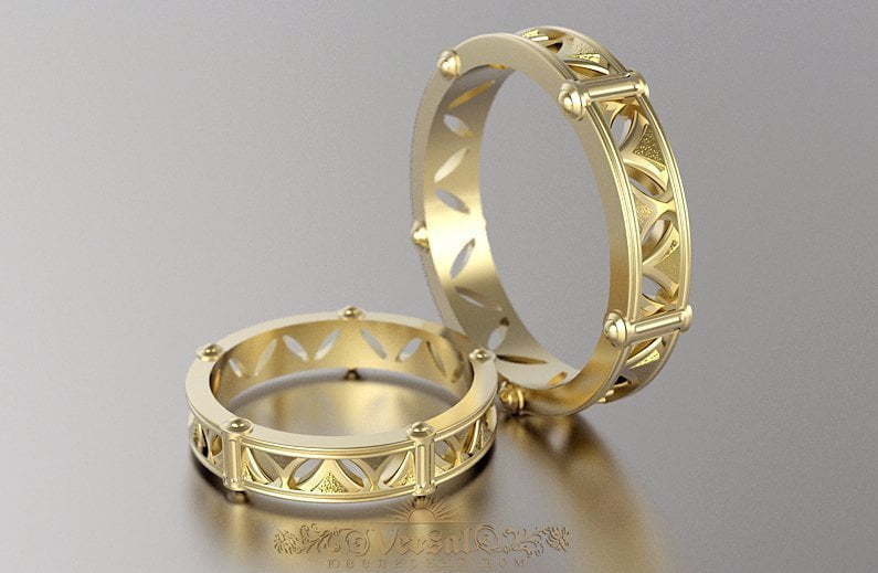 Обручальные кольца VGOK0198 из Желтое золото от Ювелирный Дом Версаль 2