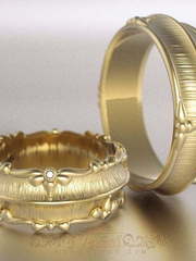 Обручальные кольца VGOK0169 из Желтое золото от Ювелирный Дом Версаль 1